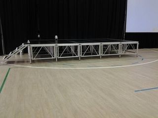 indoor staging hire events6